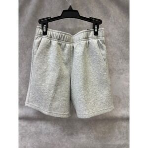 DSG Boys Fleece Shorts Small | Light Heather Gray